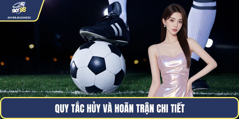 Quy tắc hủy và hoãn trận chi tiết
